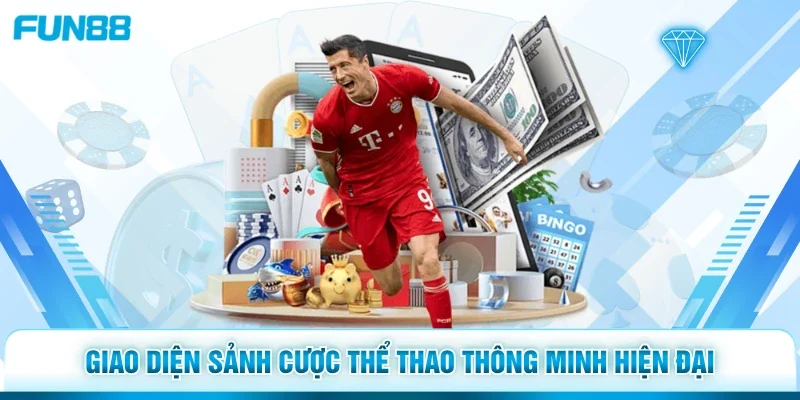 Giao diện sảnh cược thể thao thông minh hiện đại