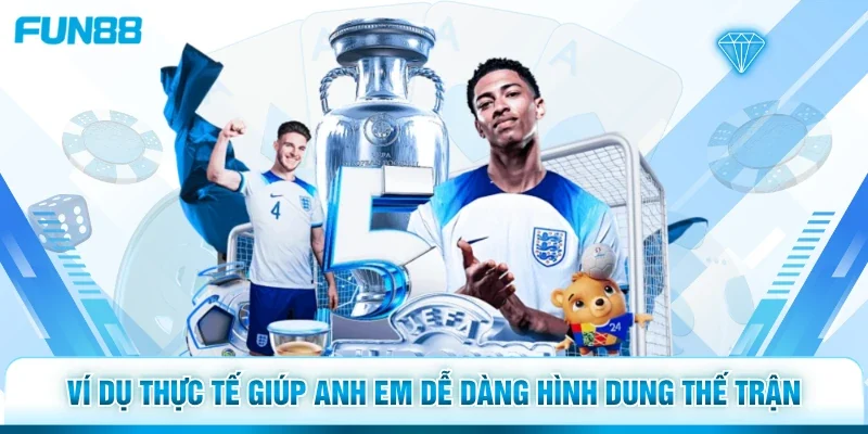 Ví dụ thực tế giúp anh em dễ dàng hình dung thế trận