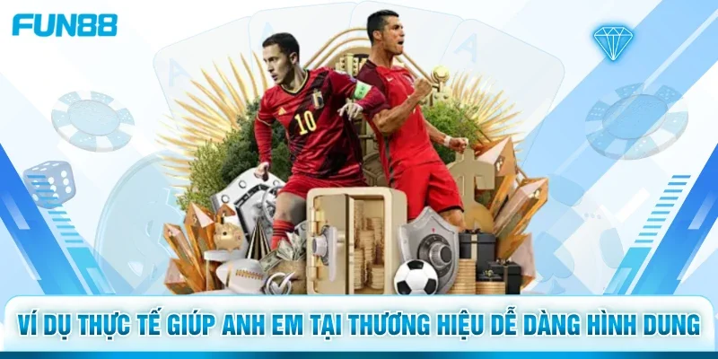 Ví dụ thực tế giúp anh em tại thương hiệu dễ dàng hình dung
